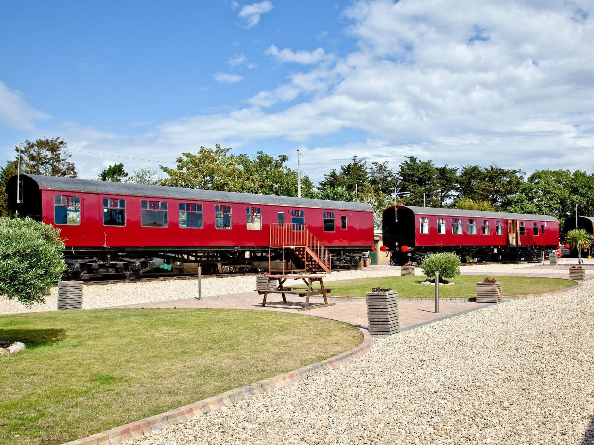 Brunel Boutique Railway Carriage 2 ドーリッシュ エクステリア 写真