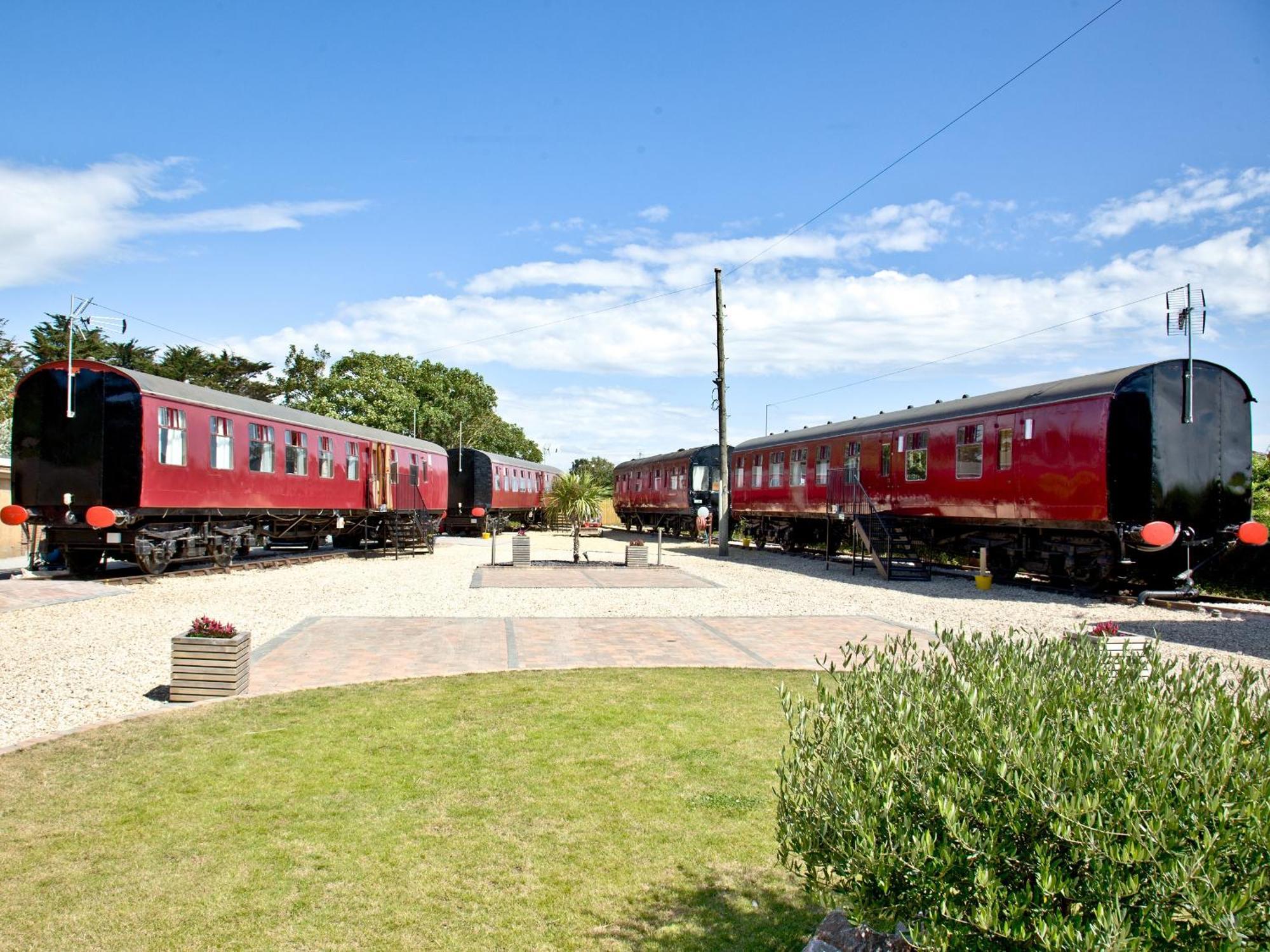 Brunel Boutique Railway Carriage 2 ドーリッシュ エクステリア 写真