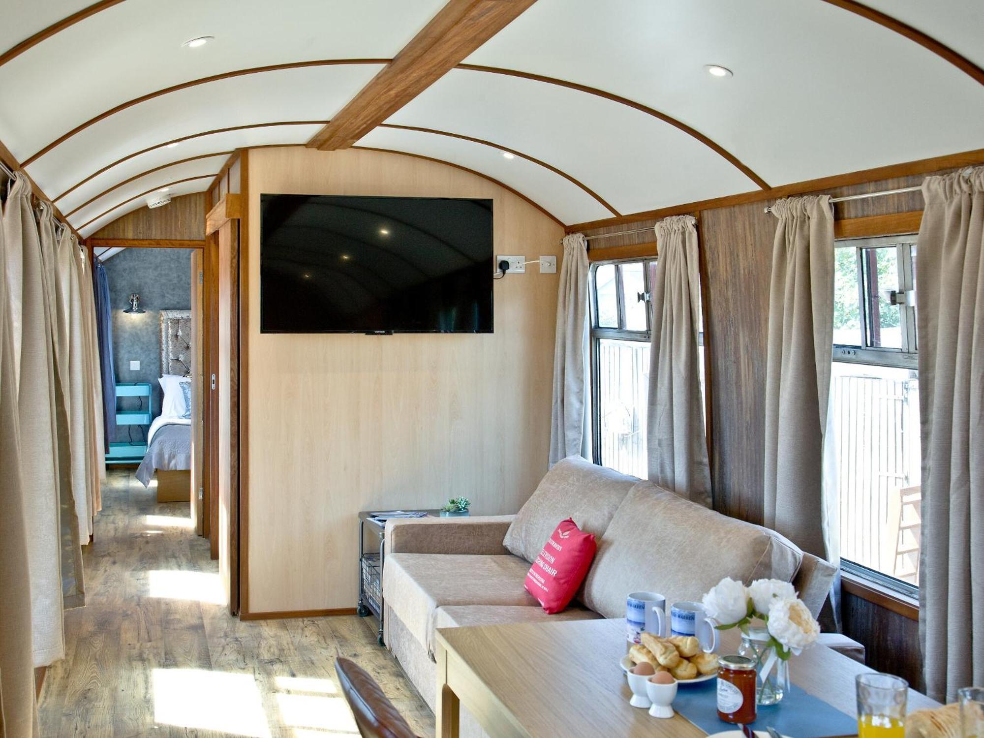 Brunel Boutique Railway Carriage 2 ドーリッシュ エクステリア 写真